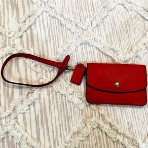 SOLD Coach Mini Wristlet